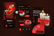 Santa 3D V2 (Christmas Pack), an Object 3D Model by Iqonic Design (Thumbnail 3 of 10)
