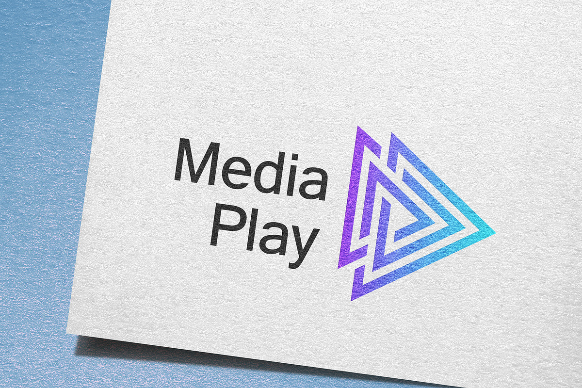 Media Play Logo, a Branding & Logo Template by IKarGraphics (Photo 1 of 3)