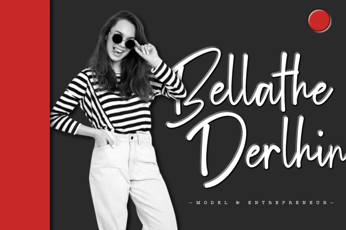 Hetalhya Scriptly – Script Font, a Script Font by Bayuktx (Photo 3 of 7)