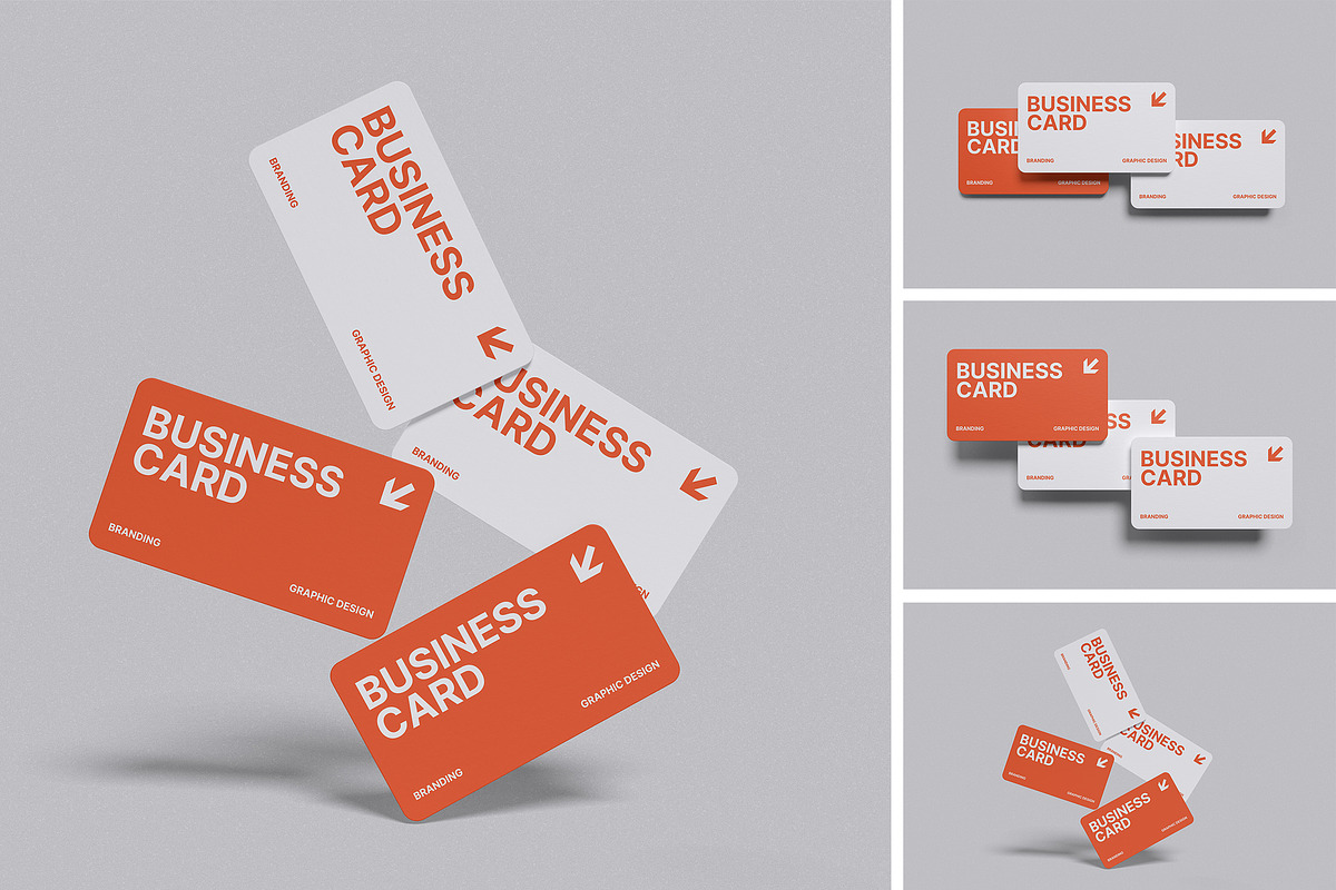 Business Card Mockup, an Advertising Mockup by Pikachudesign (Photo 1 of 4)