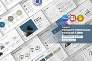 Project Proposal Canva Template v10, a Presentation Template by Miyaji75 (Thumbnail 1 of 11)