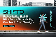 SHIFTO, a Sans Serif Font by Pinisi ART (Thumbnail 10 of 10)