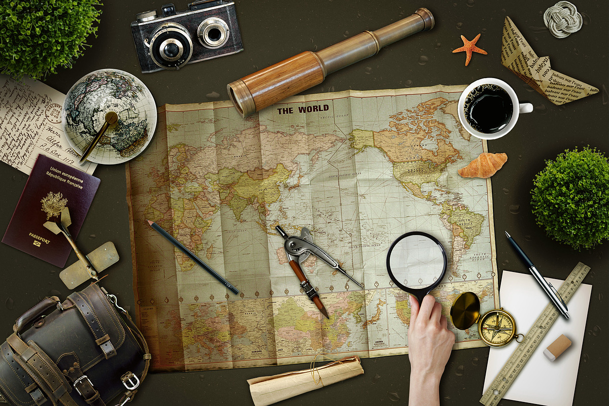Travel Scene Mock-up Big Pack, a Product Mockup by PSD Market (Photo 16 of 16)