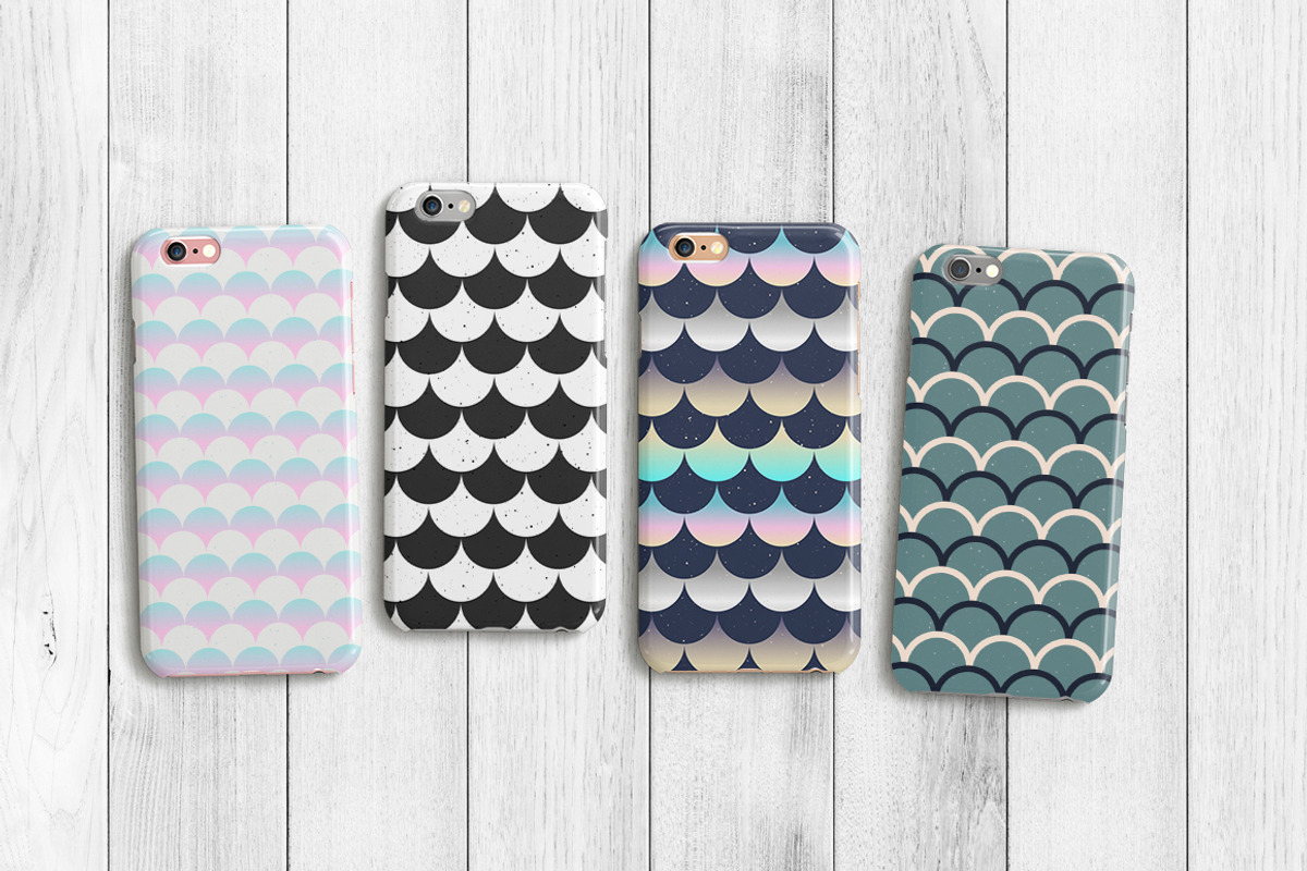 Fish Scale Patterns, a Pattern Graphic by Marina Demidova (Photo 4 of 4)