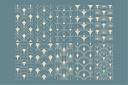 FishScale ArtDeco Patterns V3, a Pattern Graphic by Firowerk (Thumbnail 6 of 6)