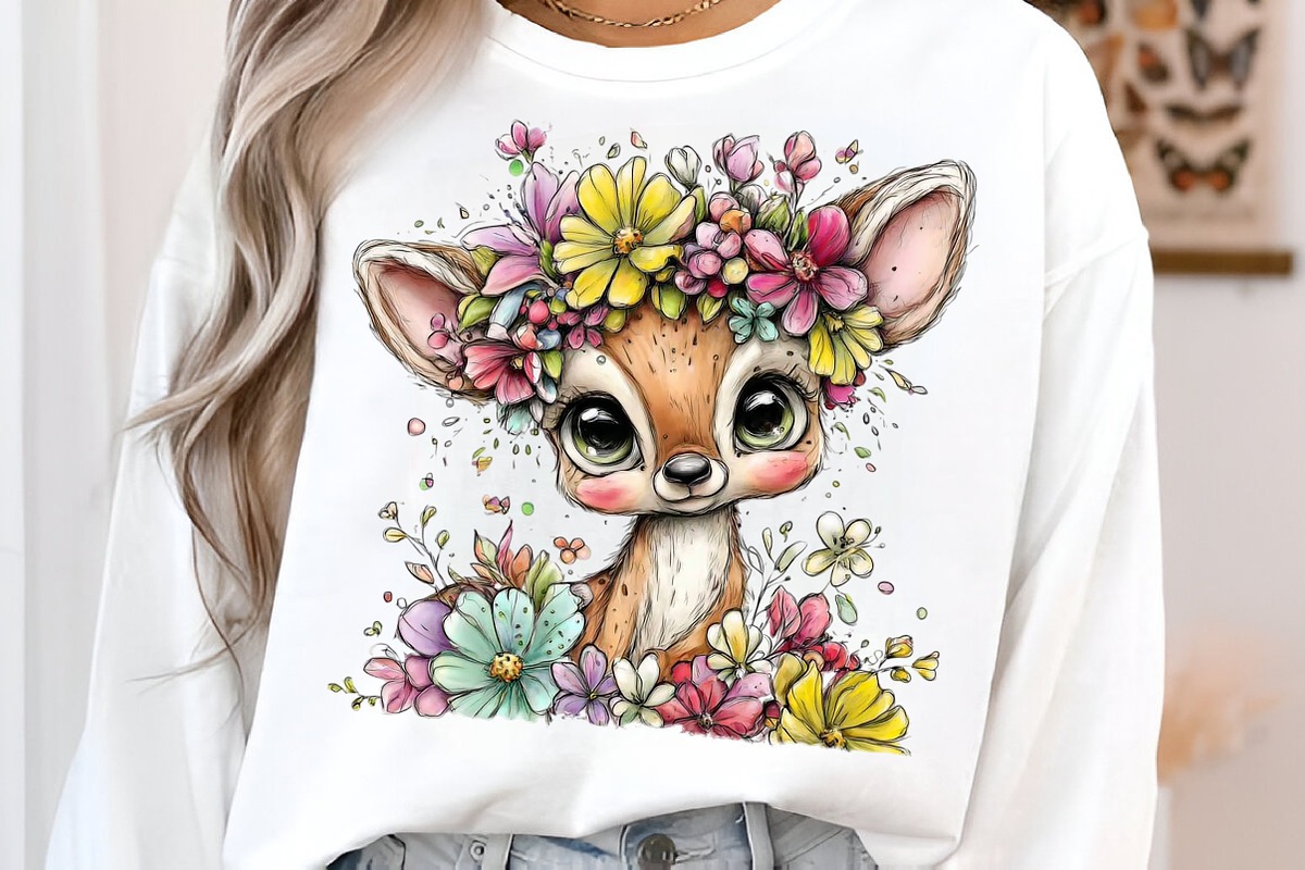 Whimsical spring animals clipart, an Illustration by SinaCreation (Photo 3 of 6)