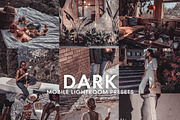 5 DARK MOBILE LIGHTROOM PRESETS, a Layer Style Add-On by STUDIO REFINERY (Thumbnail 1 of 8)