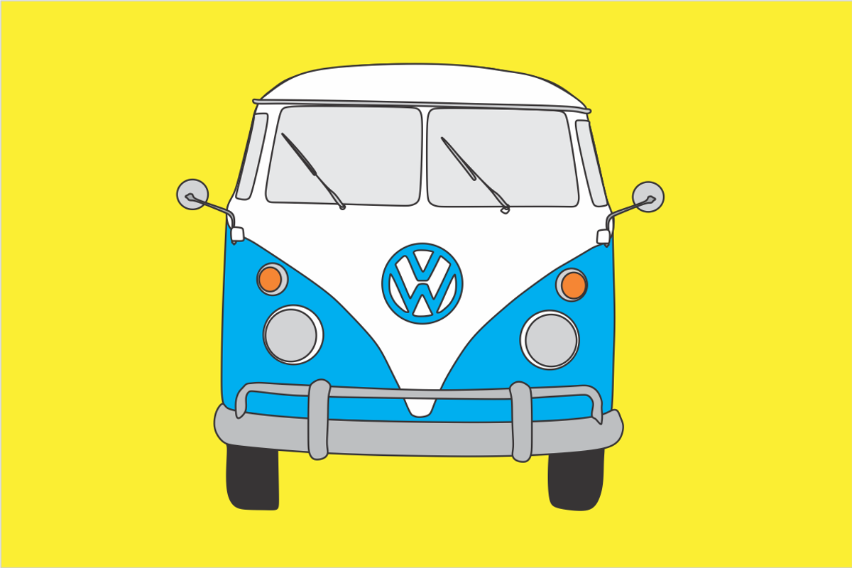 Kombi van seamless patterns, a Pattern Graphic by Kiwi Fruit Punch (Photo 2 of 3)