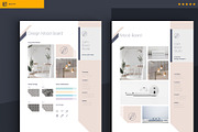 Calm Concept Design Mood Boards, a Stationery Template by Egotype (Thumbnail 9 of 9)