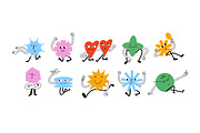 Funky shapes. Stickers, icons, an Emoji Icon by oxygen_8 (Thumbnail 2 of 7)