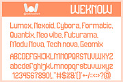 Speed Racer Font, a Sans Serif Font by weknow (Thumbnail 5 of 8)