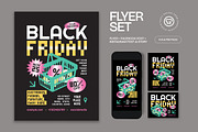 Black Friday Flyer, a Flyer Template by graphicook (Thumbnail 1 of 3)