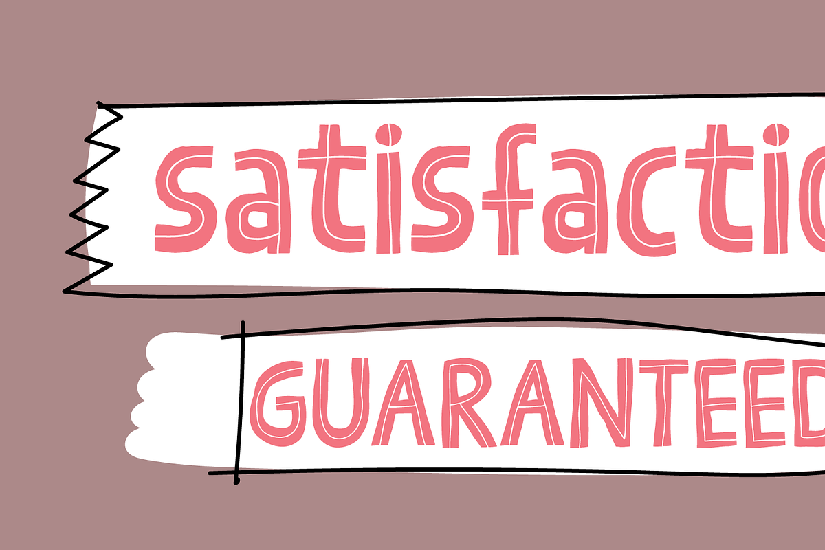 Cherry dance - let's party!, a Sans Serif Font by pizzadudedotdk (Photo 7 of 9)