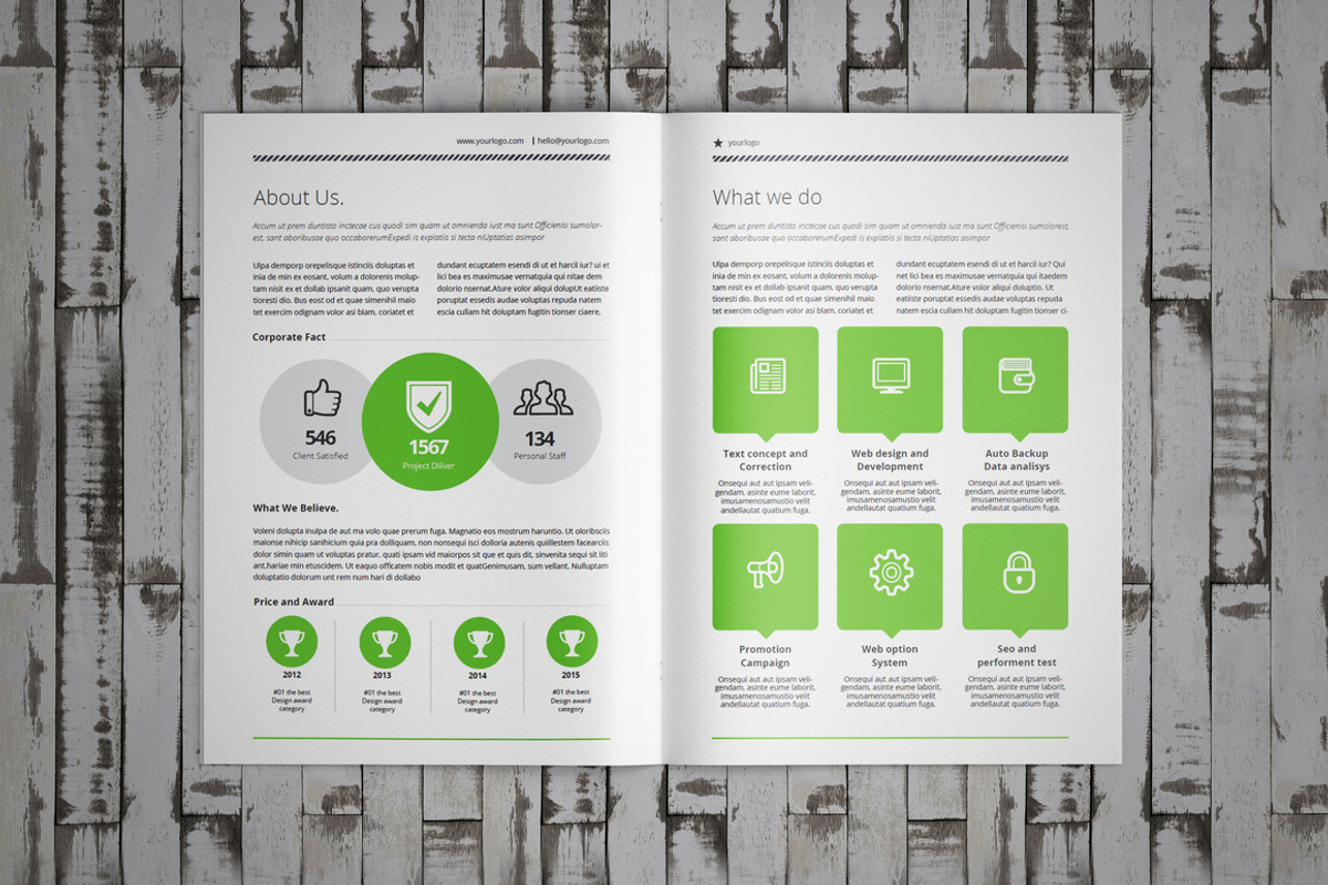 Brochure / Catalog Mock-Up, a Print Template by MassDream (Photo 18 of 20)