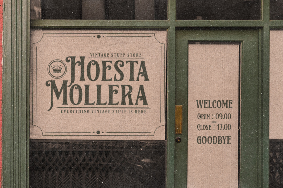 Beatford - Vintage Font, a Serif Font by HansCo Studio (Photo 9 of 12)