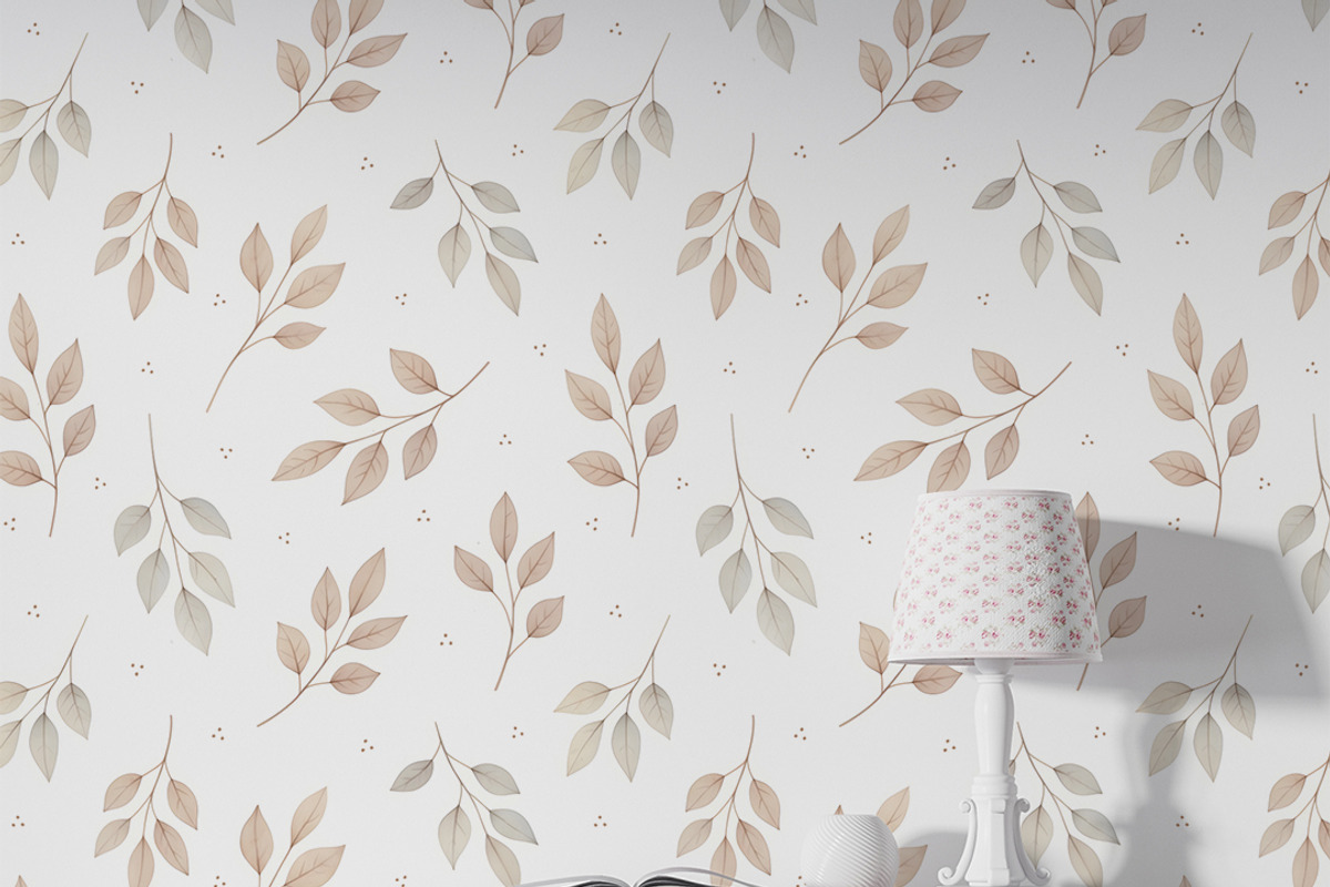 Autumn Watercolor Leaves Pattern, a Pattern Graphic by Kreeya Art Shop (Photo 6 of 13)