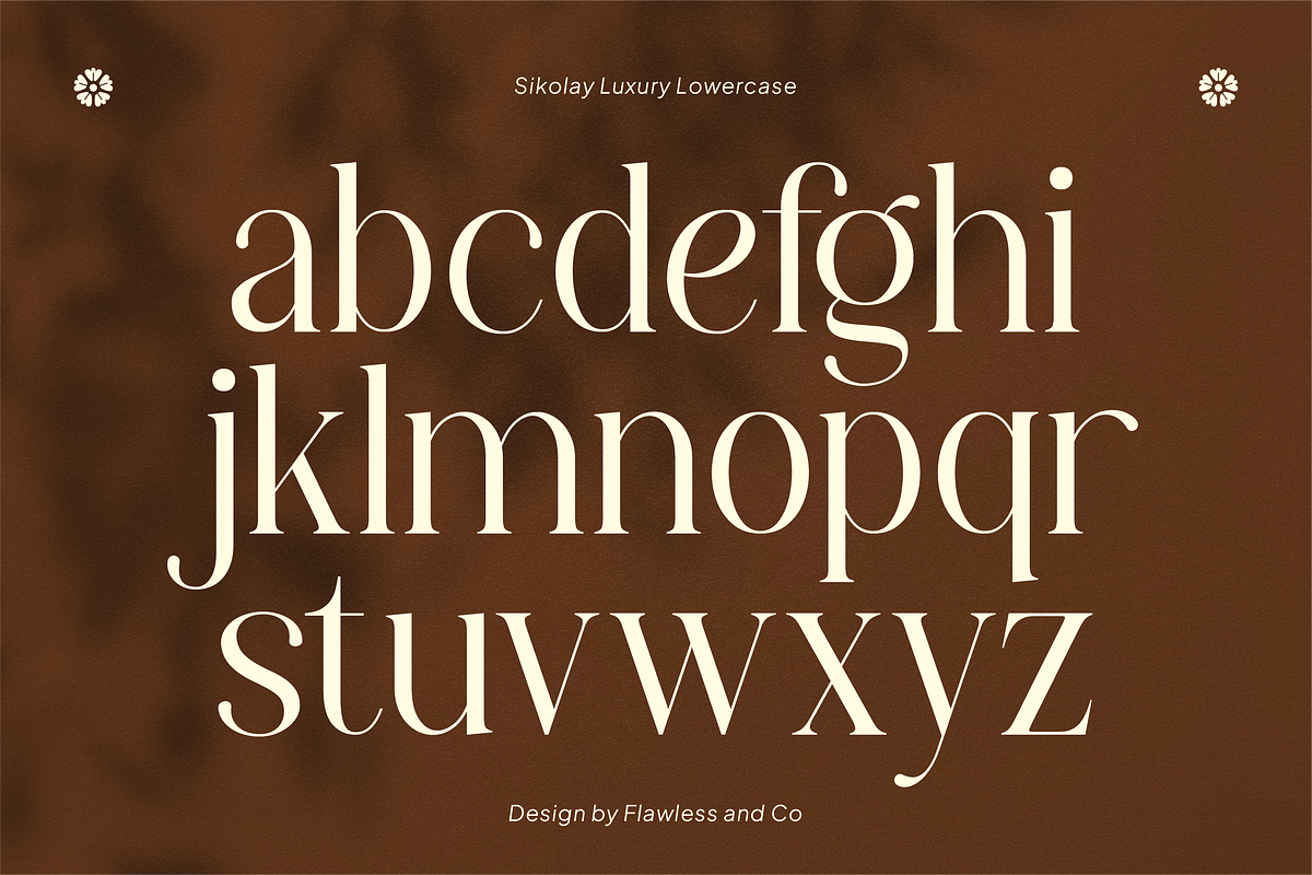 Sikolay - Elegant Luxury Serif Font, a Serif Font by Flawless And Co (Photo 7 of 10)