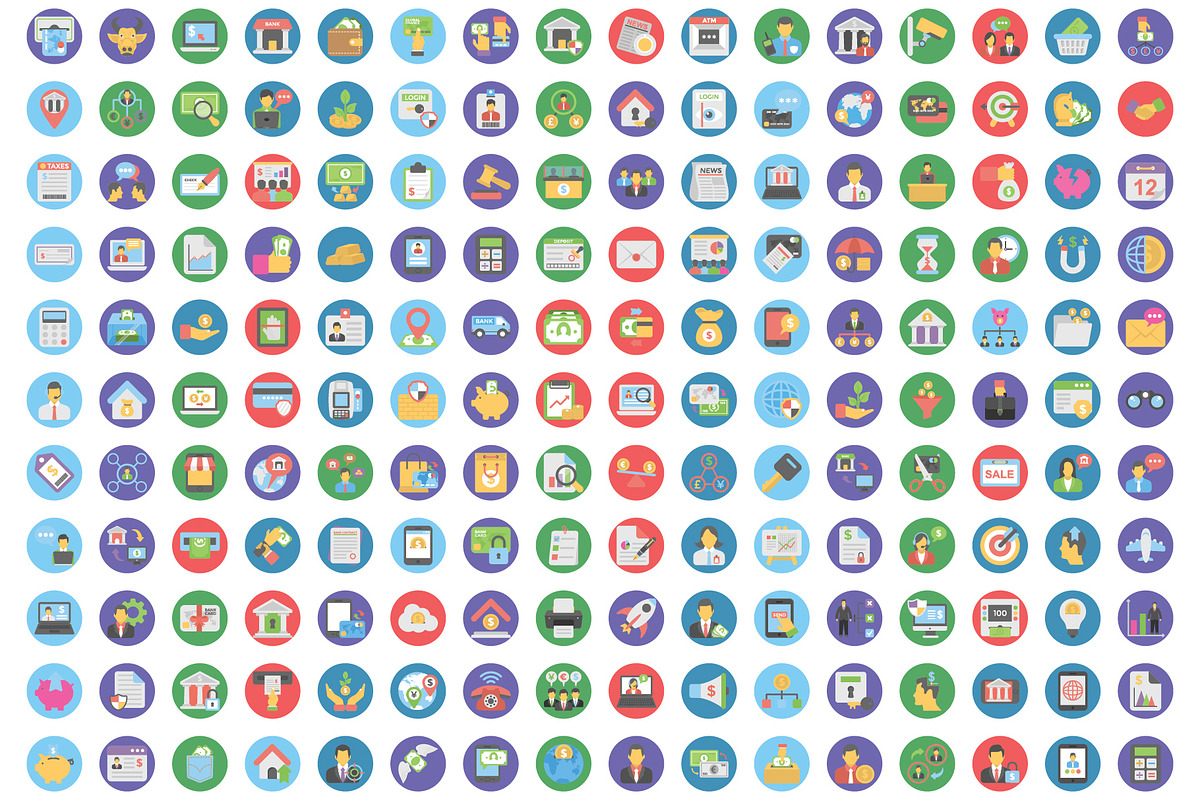 Extensive Banking and Finance Vector, an Illustration by Vector Portal (Photo 3 of 3)