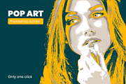 Pop Art Photoshop Action, an Action Add-On by PSD Action (Thumbnail 9 of 11)