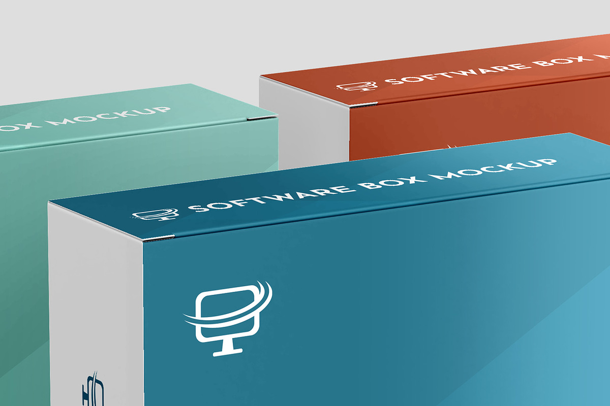 Software / Product Box Mockups, a Packaging Mockup by Illusiongraphic (Photo 19 of 25)