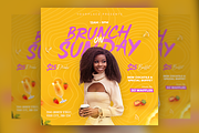 Brunch Sunday Flyer, a Flyer Template by FLYERHIVE (Thumbnail 2 of 3)