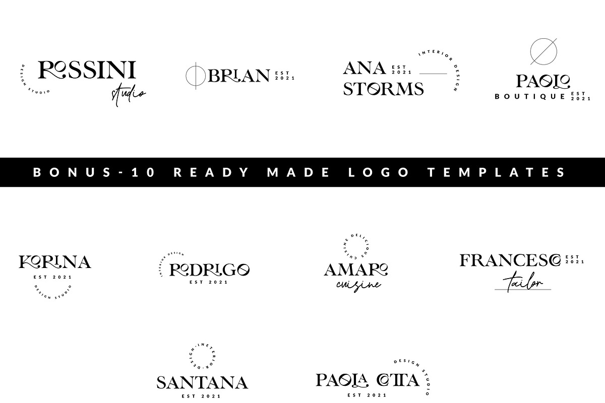 Loretto - Elegant Font + Bonus, a Font by GraphicDash (Photo 9 of 11)