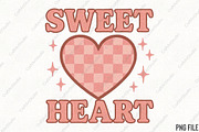 Valentine's Day Sweet Heart Varsity, an Illustration by CraftArtStudio (Thumbnail 1 of 4)