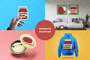 Customizable Nutella Jar SVG EPS Cut, an Object Graphic by Millusti (Thumbnail 4 of 5)