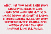Bounce Back All Caps Random Font, a Sans Serif Font by Airotype (Thumbnail 9 of 11)