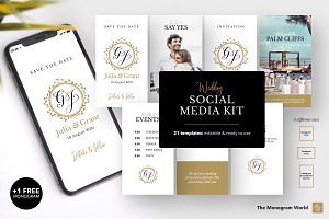 Wedding Social Media Kit