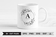 Floral wreath svg, Wildflower wreath, an Illustration by ClipartMuchLove (Thumbnail 6 of 7)