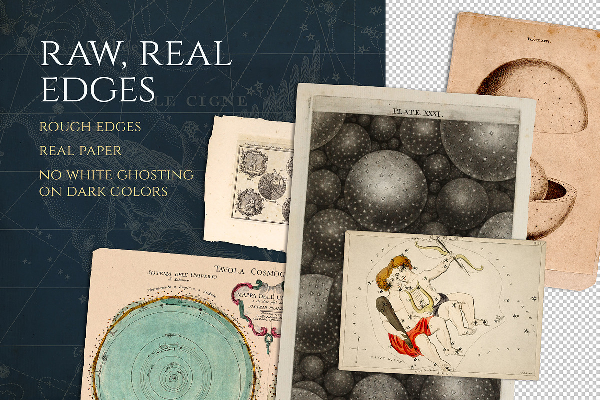 120 Vintage Celestial Ephemera, an Object Graphic by The Object Atlas (Photo 3 of 7)