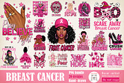 Breast Cancer Awareness PNG Bundle, a Healthcare Illustration by GlitterCraft (Thumbnail 1 of 39)