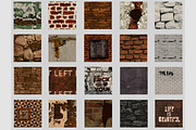 100 Brick Procreate Brushes, a Brush Add-On by TheWhiteCatLab (Thumbnail 6 of 10)