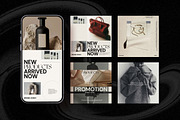 Lurex | Instagram Posts & Stories, a Social Media Template by Studio Industry (Thumbnail 1 of 13)