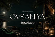 Ovsaniya - Timeless Typeface, a Sans Serif Font by HipFonts (Thumbnail 1 of 8)
