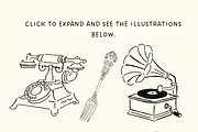 +52 The Antique Decor Illustrations, a Decorative Illustration by The Journey Atelier (Thumbnail 4 of 18)