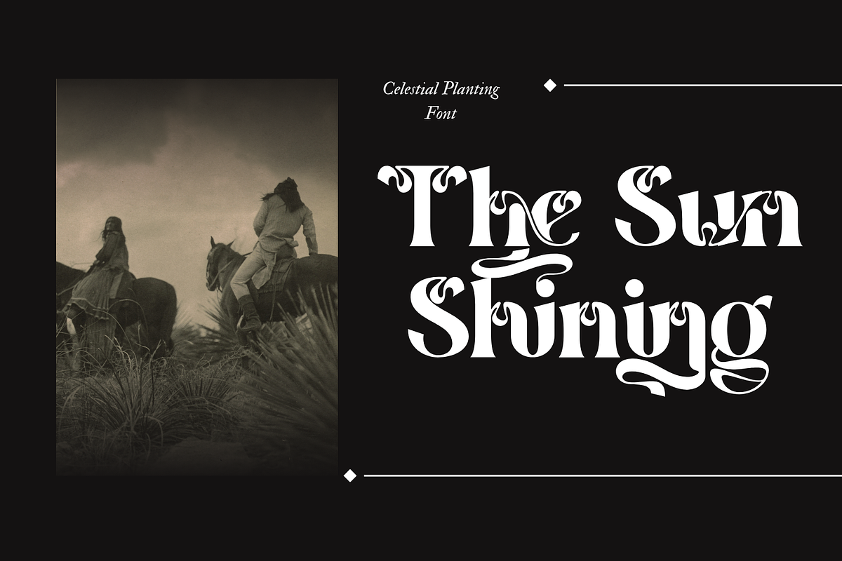 Celestial Planting - Modern Serif, a Serif Font by 177Studio (Photo 3 of 8)