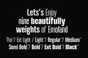 Emoland, a Sans Serif Font by Wildan Type (Thumbnail 2 of 11)
