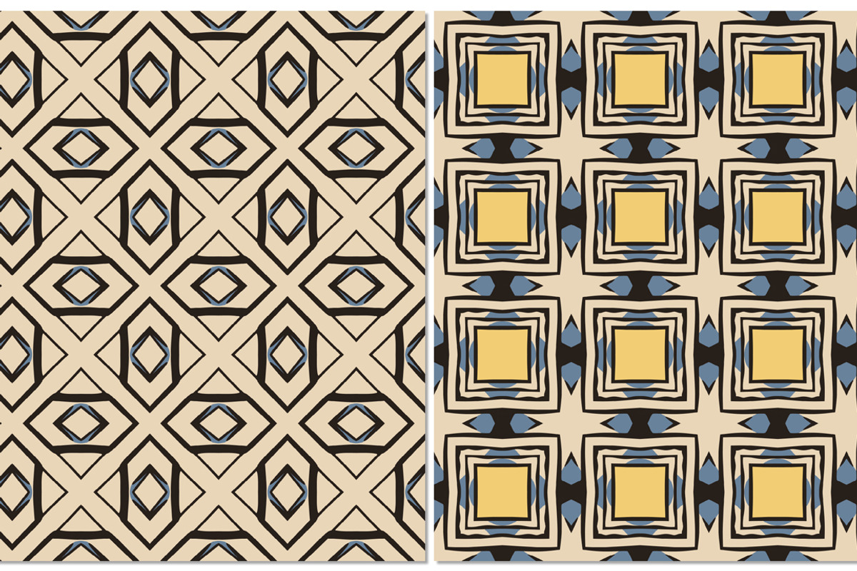 Set 77 - 14 Seamless Patterns, a Pattern Graphic by Little Bird (Photo 6 of 9)
