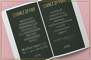 Cobalt 27 Modernist Regular Font