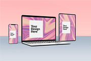 Digital Devices Screen Mockup Set, a Device Mockup by Runend (Thumbnail 4 of 20)