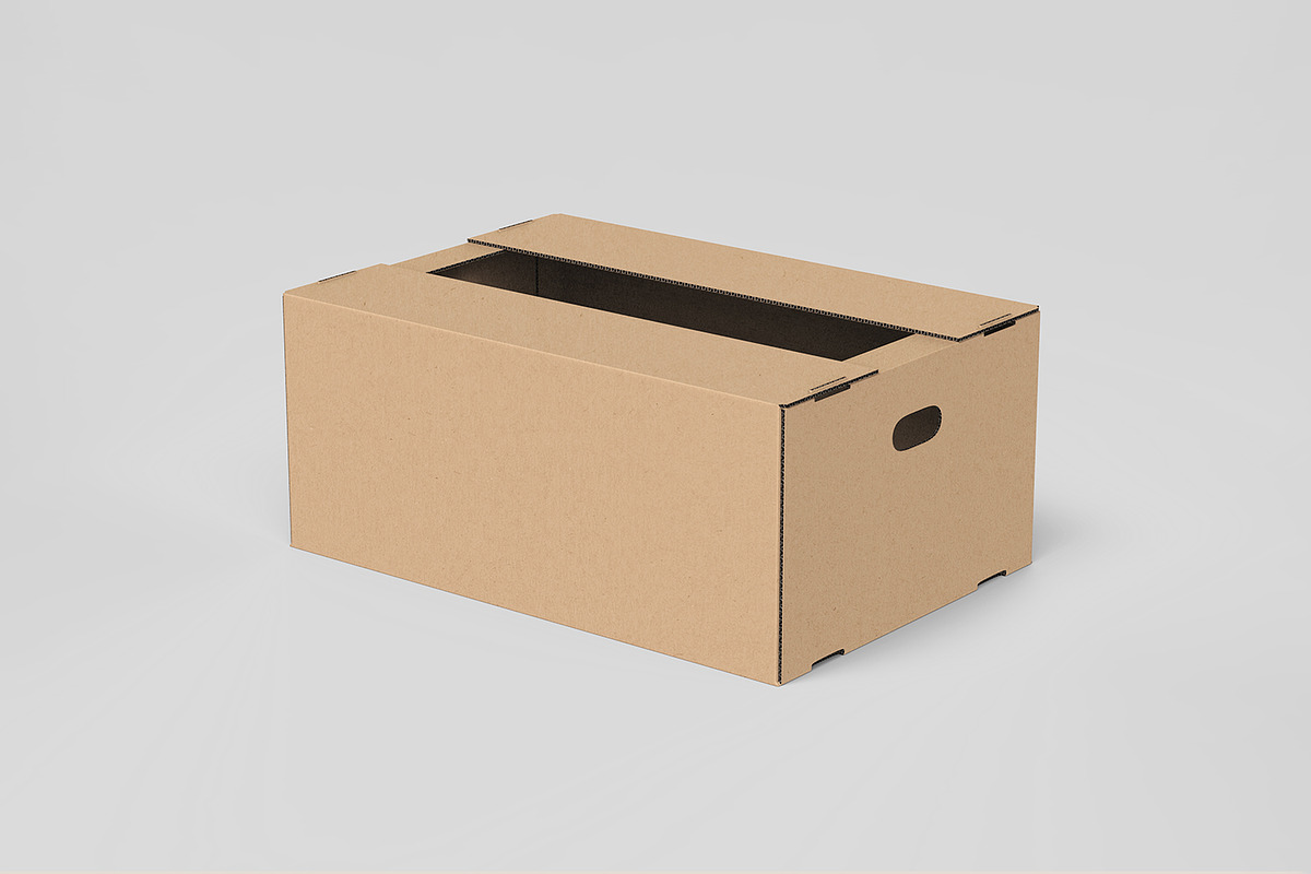 Fresh Fruit Carton Mockup, a Packaging Mockup by Ram Studio LLC (Photo 6 of 16)