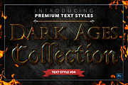 Dark Ages #1 - Text Styles, a Layer Style Add-On by Jonas Stensgaard (Thumbnail 5 of 18)