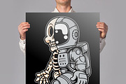 100 Astronaut Cartoon Designs Bundle, an Illustration by roach_graphic (Thumbnail 13 of 16)
