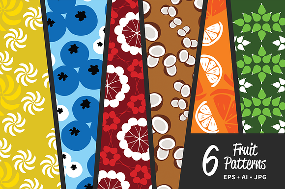 Delicious Fruit Patterns preview 5