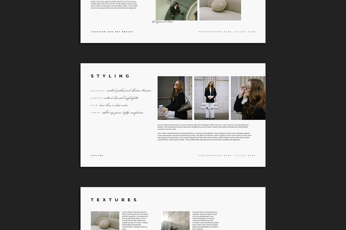 Photography Creative Direction, a Presentation Template by Blush Created (Photo 5 of 8)