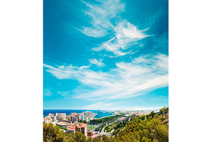 Malaga, Spain. Panorama Cityscape, an Architecture Photo by Our Amazing World