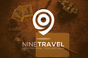 Nine Travel Logo, a Branding & Logo Template by Maximum Designstudio (Thumbnail 2 of 3)