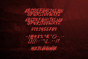 Dark Distance, a Handwritten Font by khurasan (Thumbnail 6 of 6)